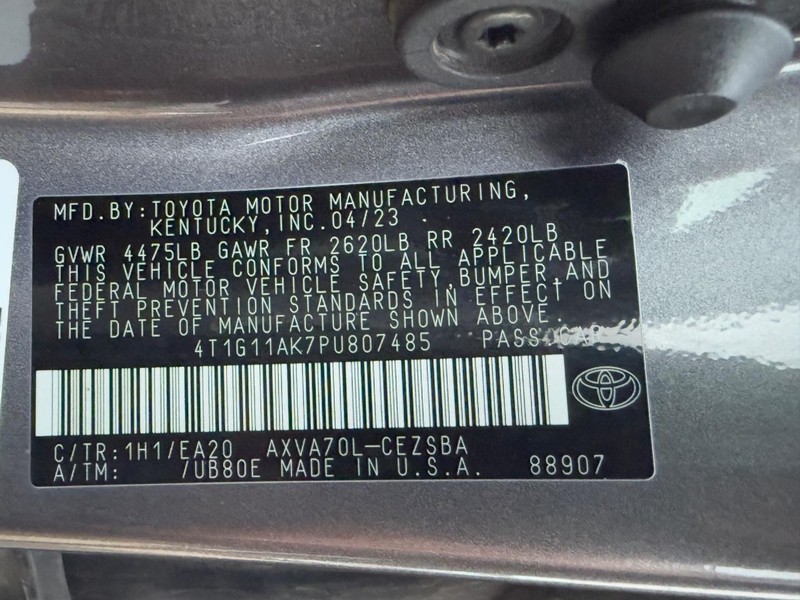Toyota Camry Vehicle Image 22