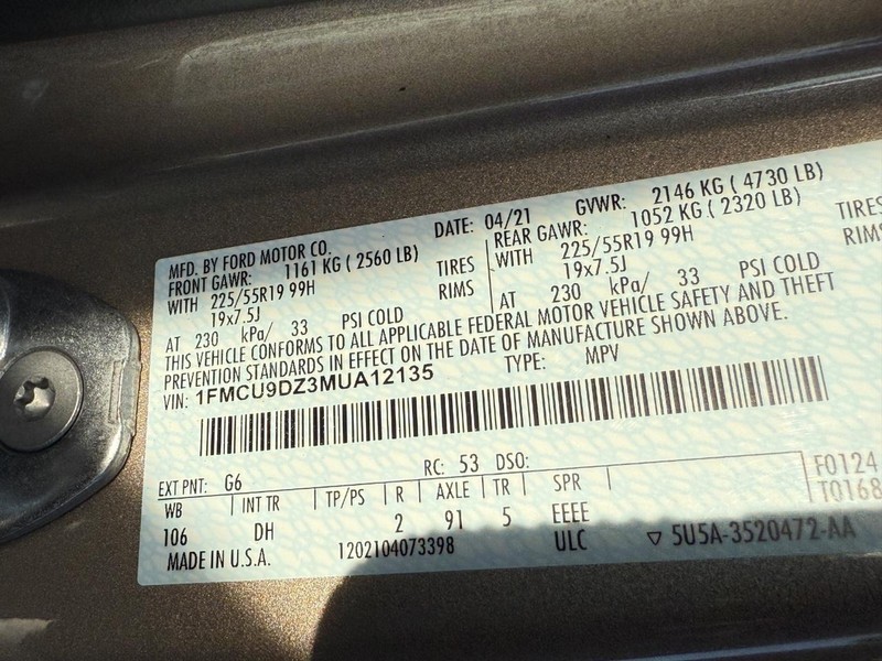 Ford Escape Vehicle Image 21