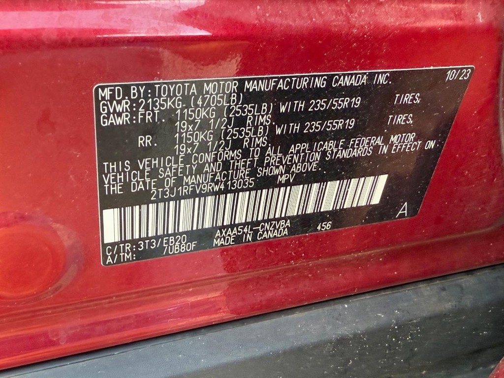 Toyota RAV4 Vehicle Image 22