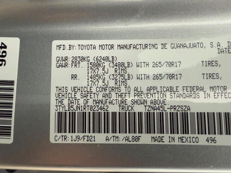 Toyota Tacoma 4WD Vehicle Image 22