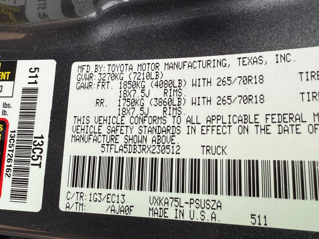 Toyota Tundra 4WD Vehicle Image 23