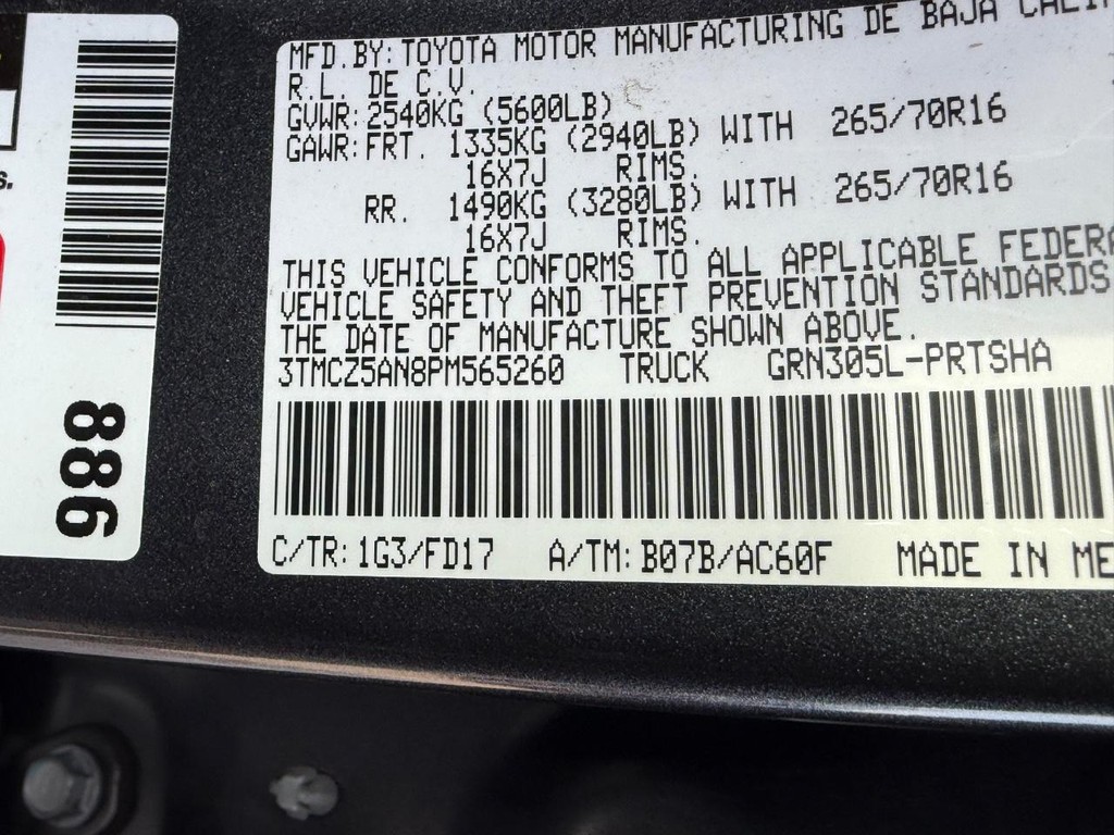 Toyota Tacoma 4WD Vehicle Image 23