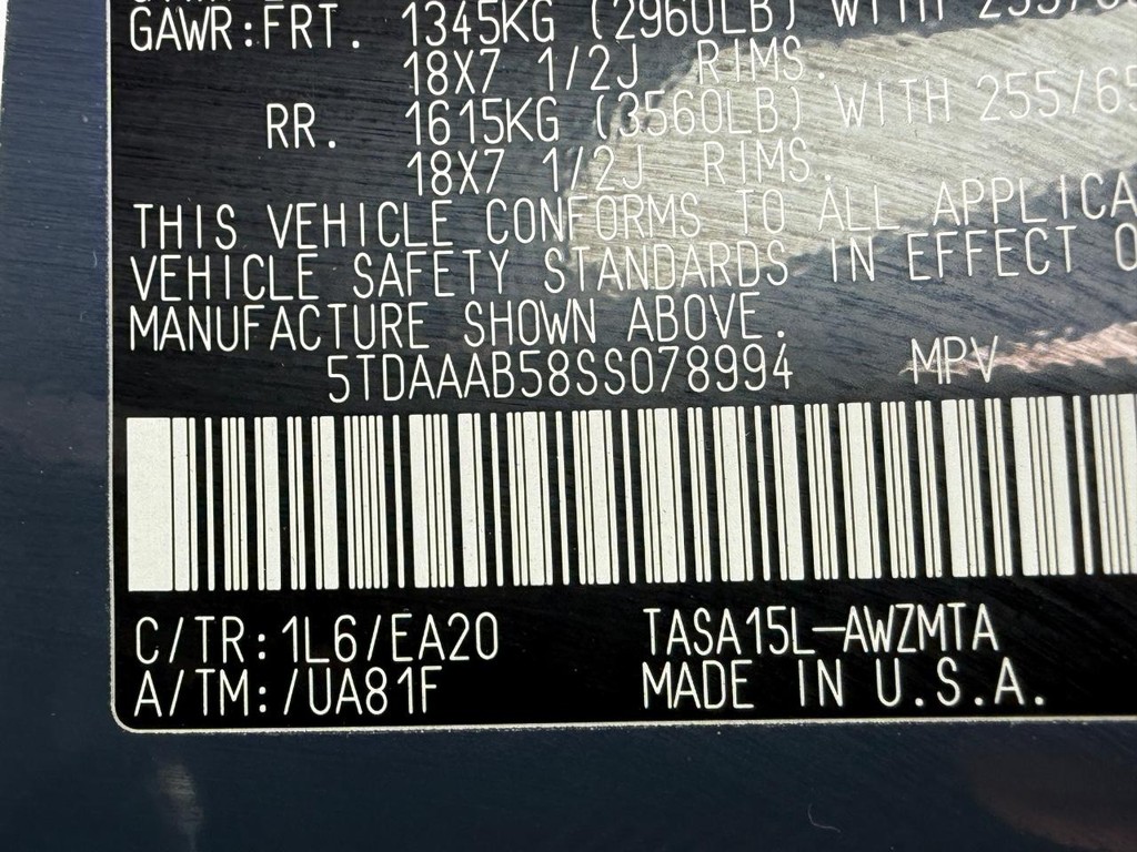 Toyota Grand Highlander Vehicle Image 24