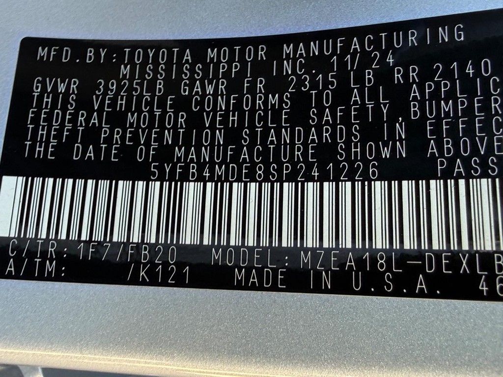 Toyota Corolla Vehicle Image 22