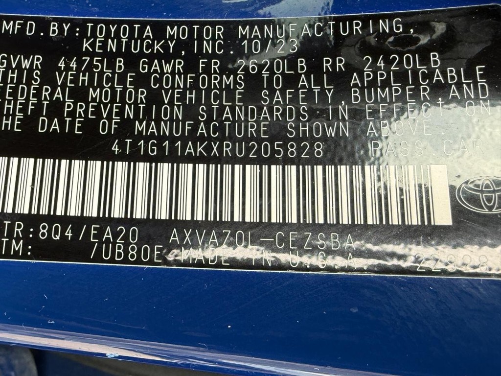 Toyota Camry Vehicle Image 21