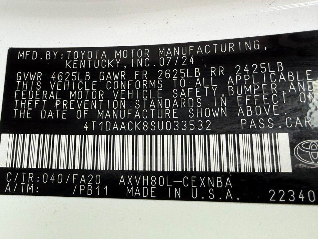 Toyota Camry Vehicle Image 22