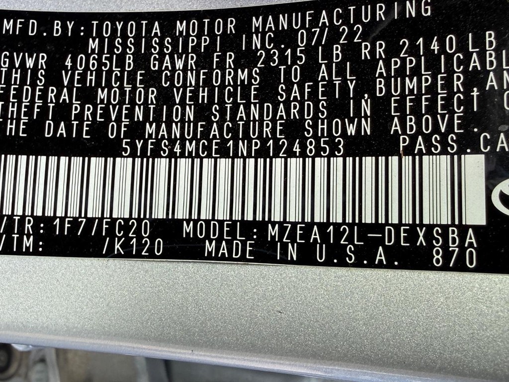 Toyota Corolla Vehicle Image 22