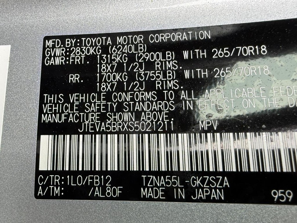 Toyota 4Runner Vehicle Image 23