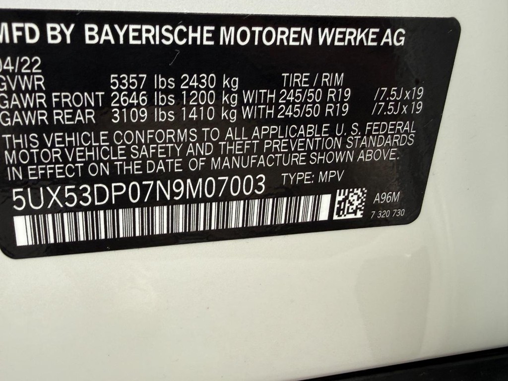 BMW X3 Vehicle Image 24