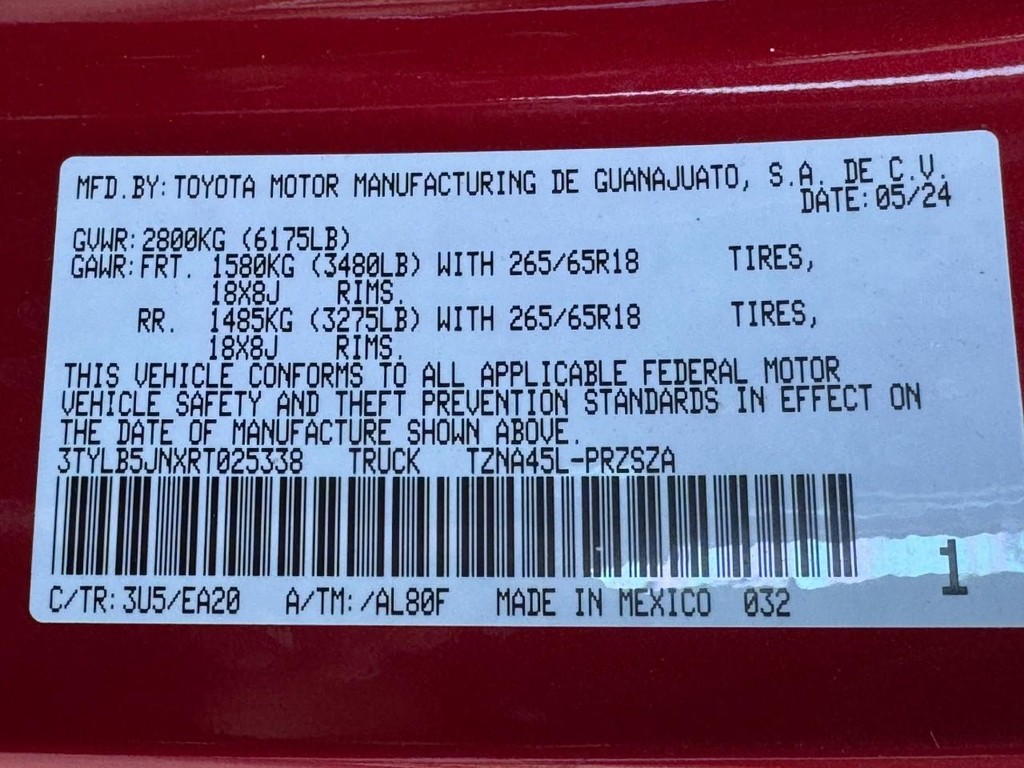 Toyota Tacoma 4WD Vehicle Image 24