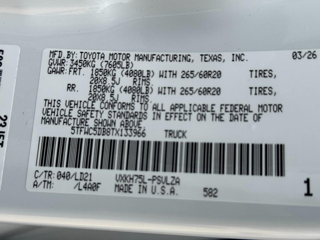 Toyota Tundra 4WD Vehicle Image 20