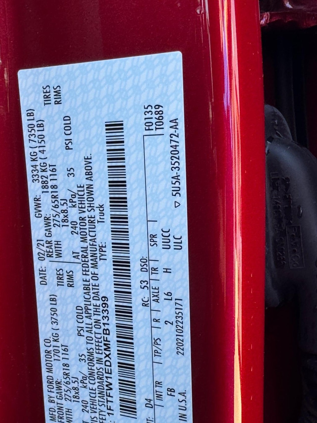 Ford F-150 Vehicle Full-screen Gallery Image 29