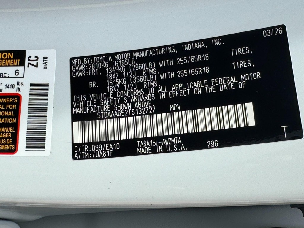 Toyota Grand Highlander Vehicle Image 17