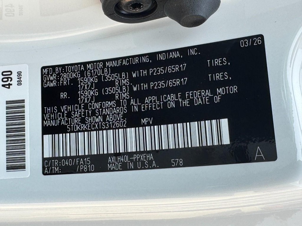 Toyota Sienna Vehicle Image 18