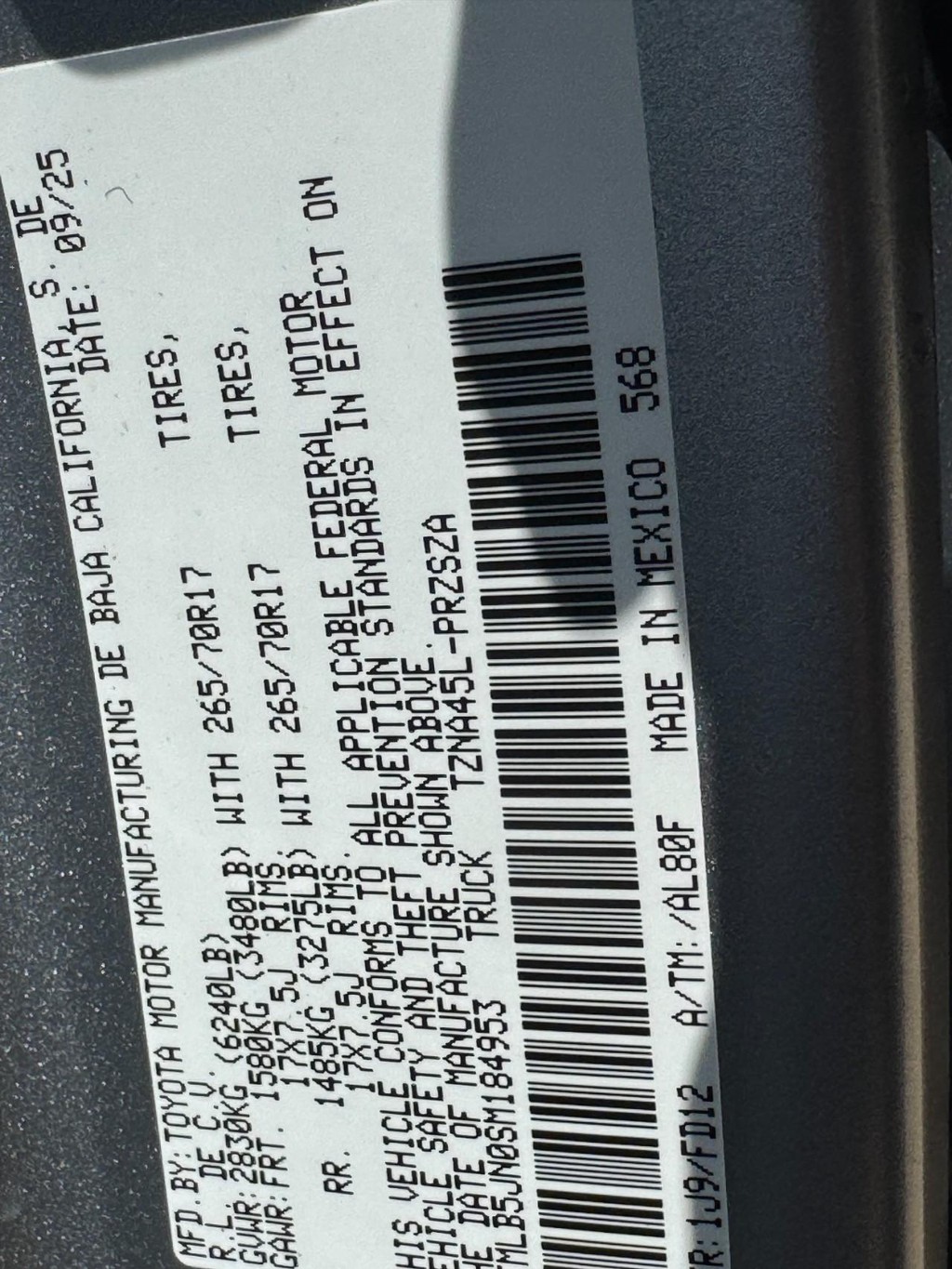 Toyota Tacoma 4WD Vehicle Image 22