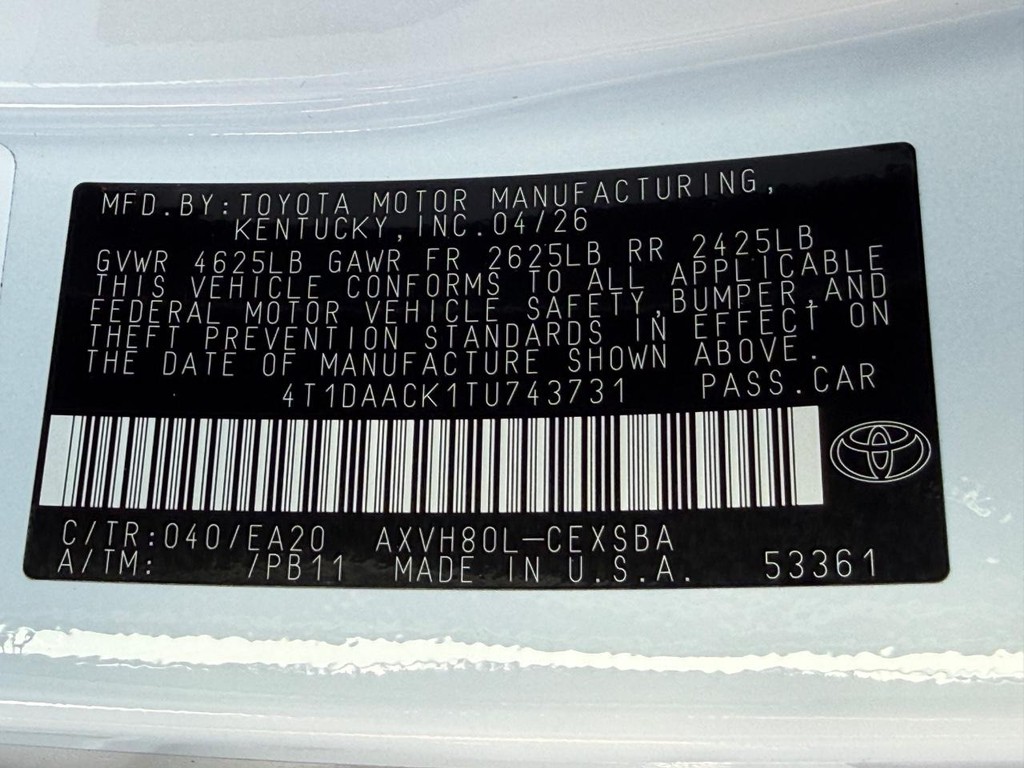 Toyota Camry Vehicle Image 21