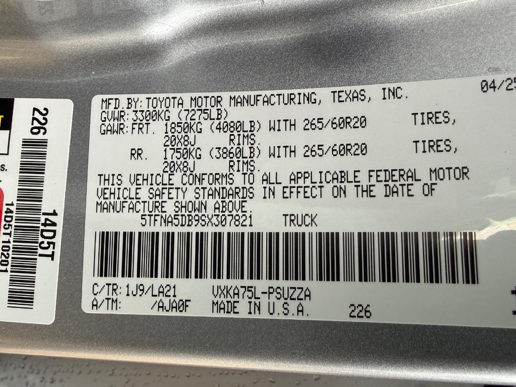 Toyota Tundra 4WD Vehicle Image 27