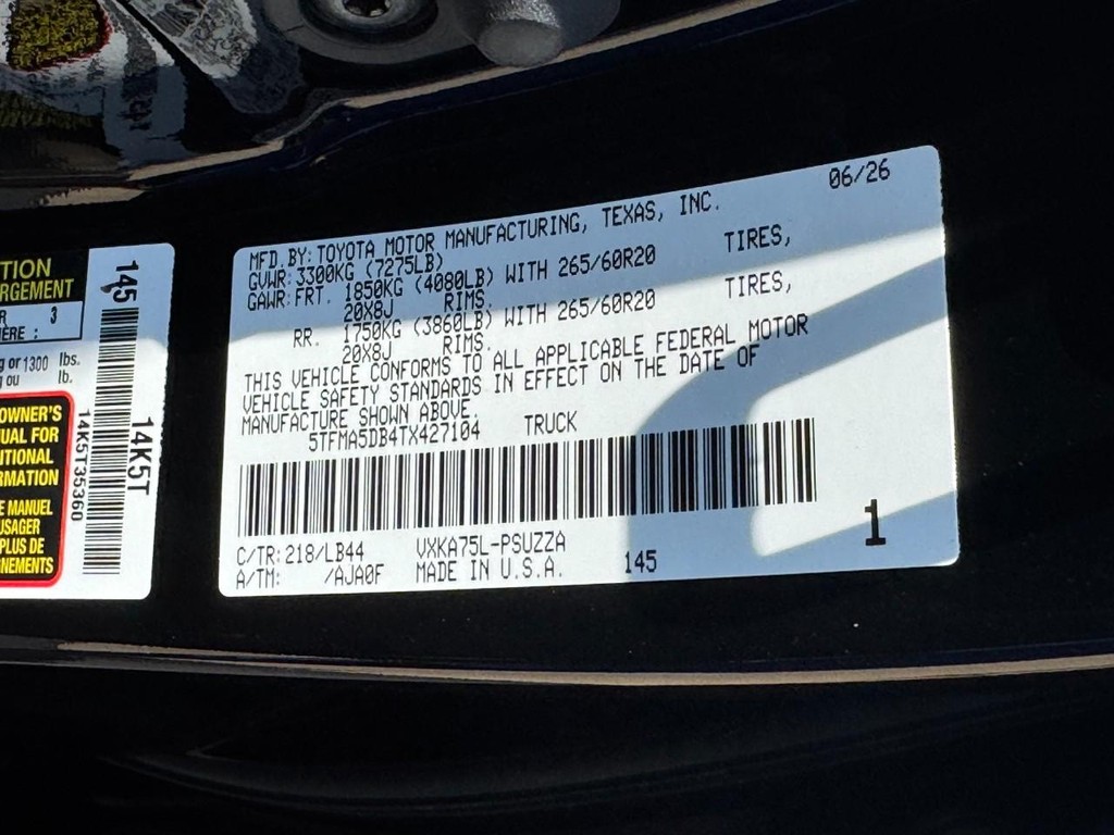 Toyota Tundra 4WD Vehicle Image 21