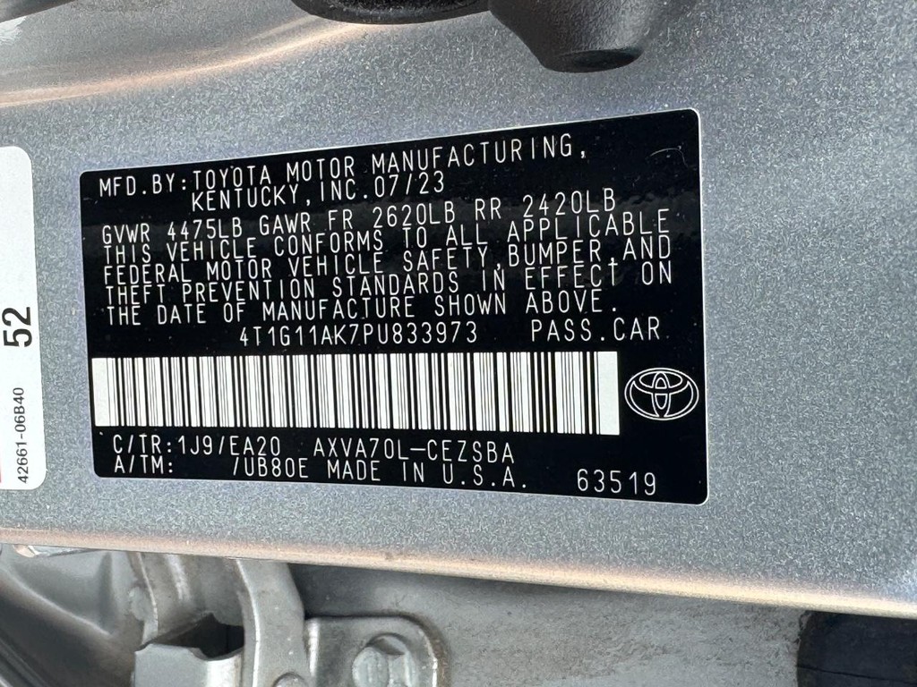 Toyota Camry Vehicle Image 23