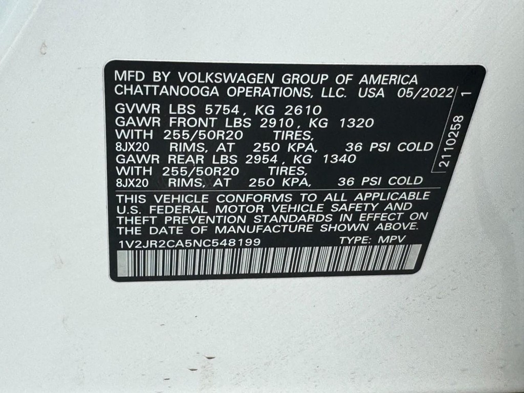 Volkswagen Atlas Vehicle Image 26