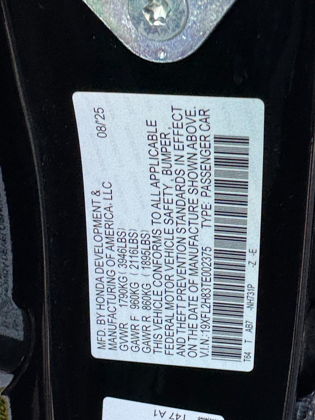 Honda Civic Hatchback Vehicle Full-screen Gallery Image 22
