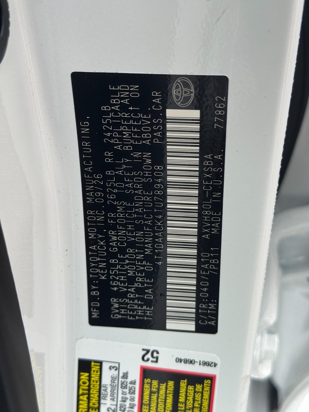 Toyota Camry Vehicle Image 19