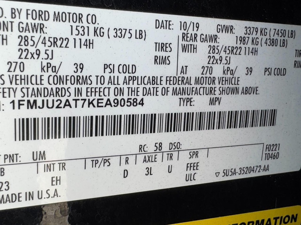 Ford Expedition Vehicle Full-screen Gallery Image 26