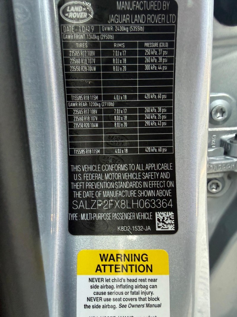 Land Rover Range Rover Evoque Vehicle Full-screen Gallery Image 26