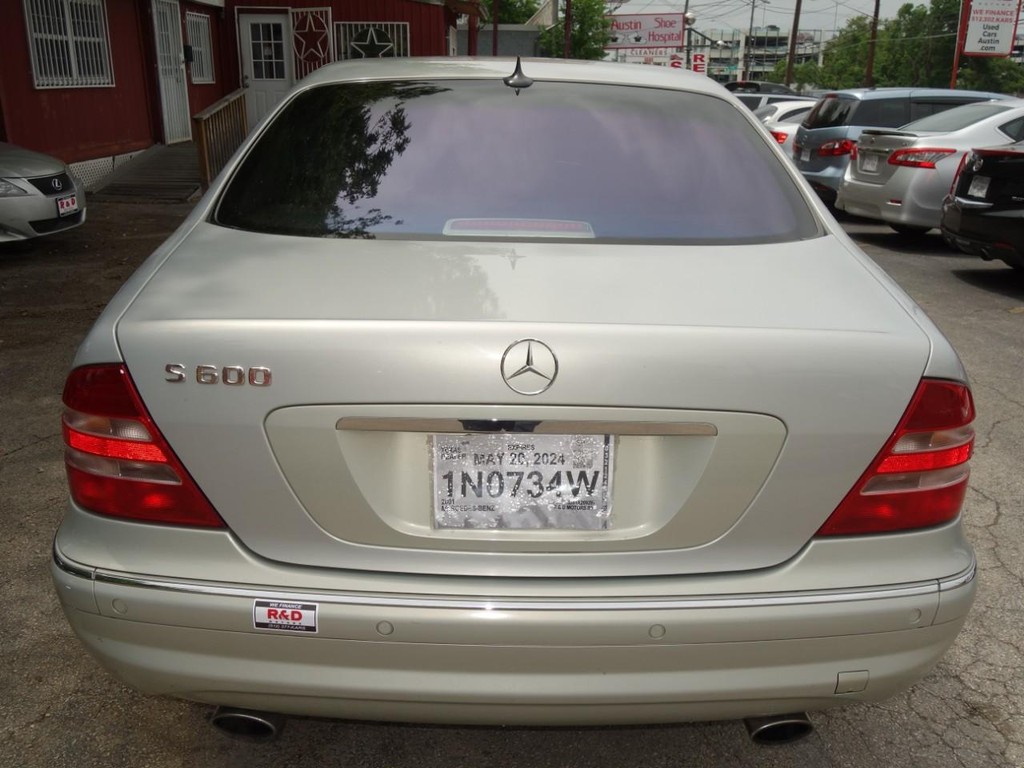 2001 Mercedes Benz S 600 photo 6