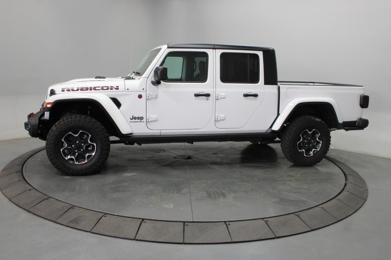 2023 Bright White Clearcoat Jeep Gladiator Rubicon 4X4 Truck