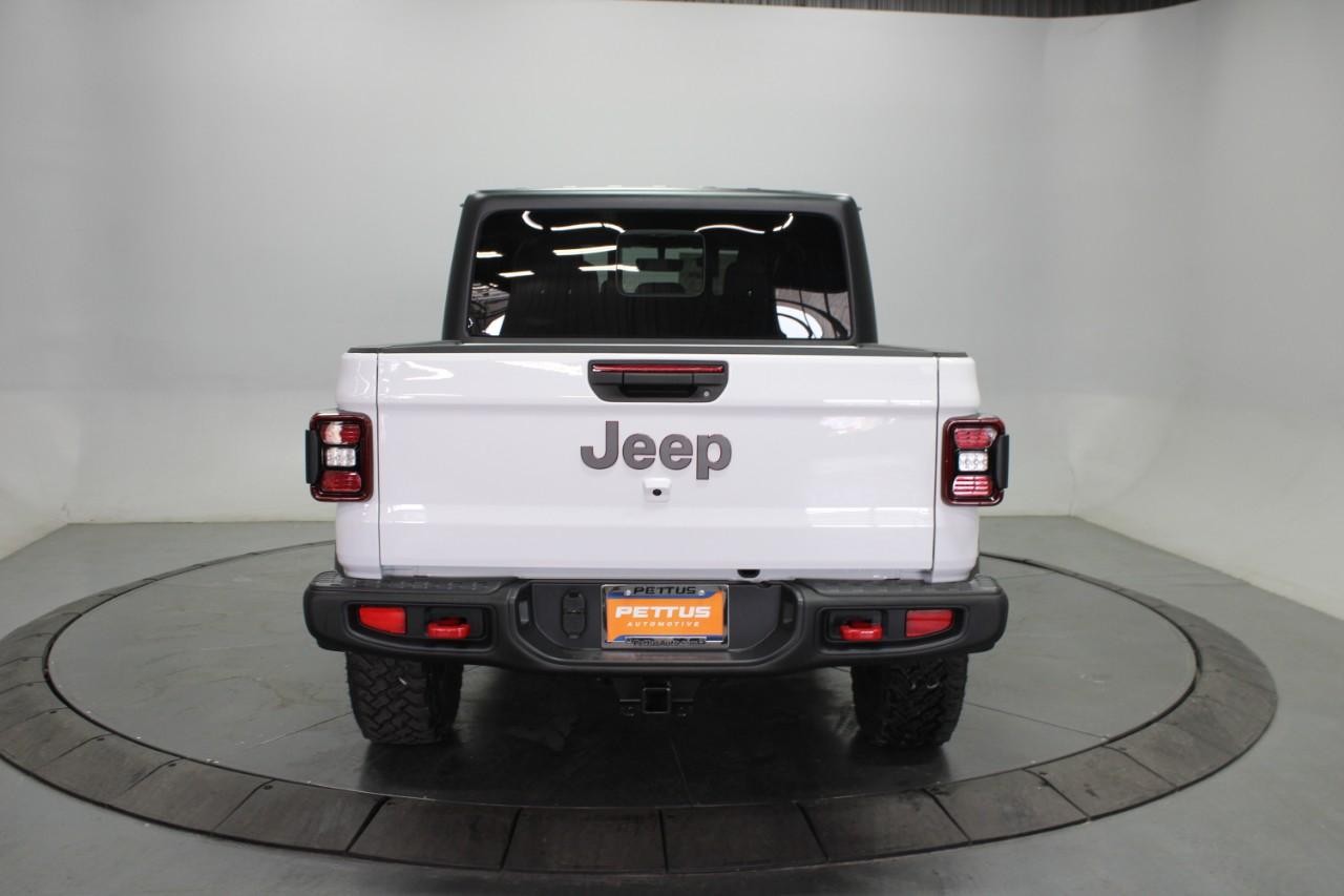 2023 Bright White Clearcoat Jeep Gladiator Rubicon 4X4 Truck