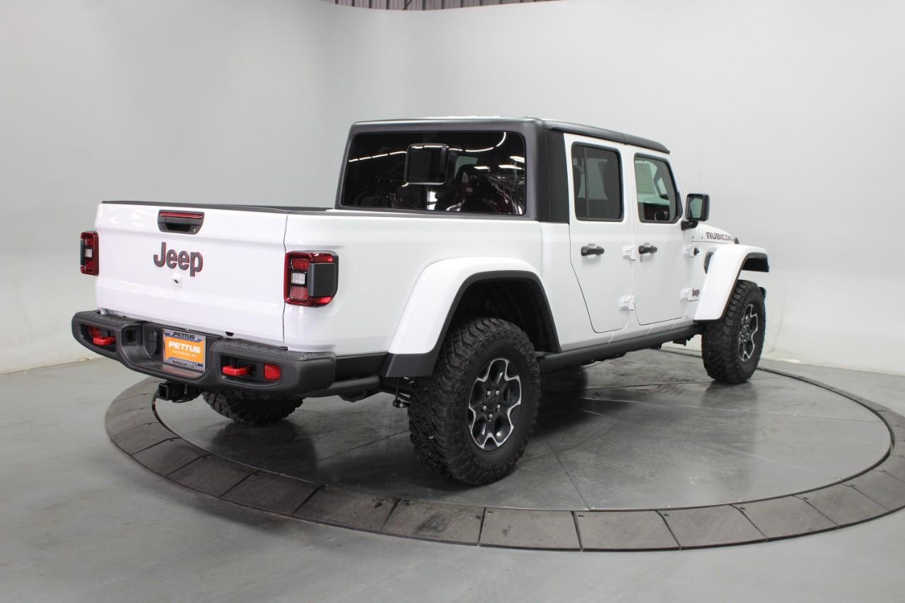 2023 Bright White Clearcoat Jeep Gladiator Rubicon 4X4 Truck