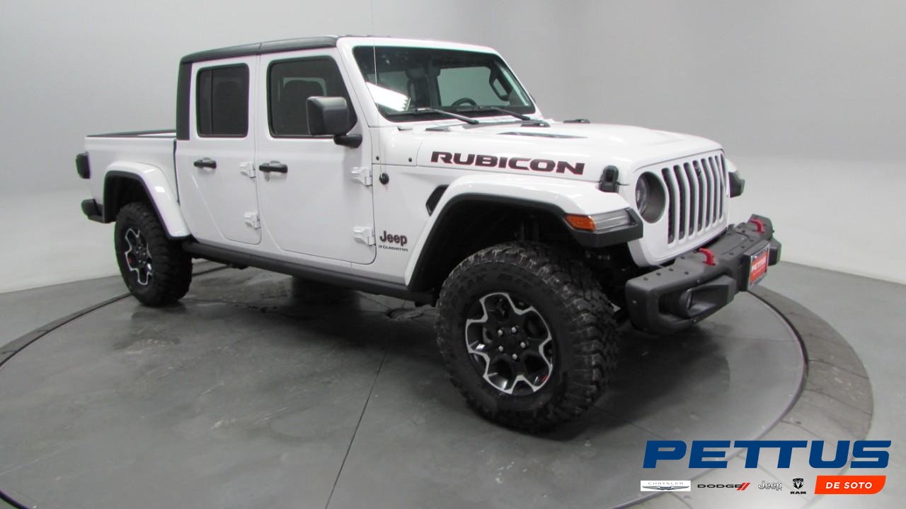 2023 Bright White Clearcoat Jeep Gladiator Rubicon Truck