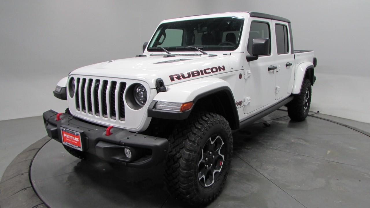 2023 Bright White Clearcoat Jeep Gladiator Rubicon 4X4 Truck