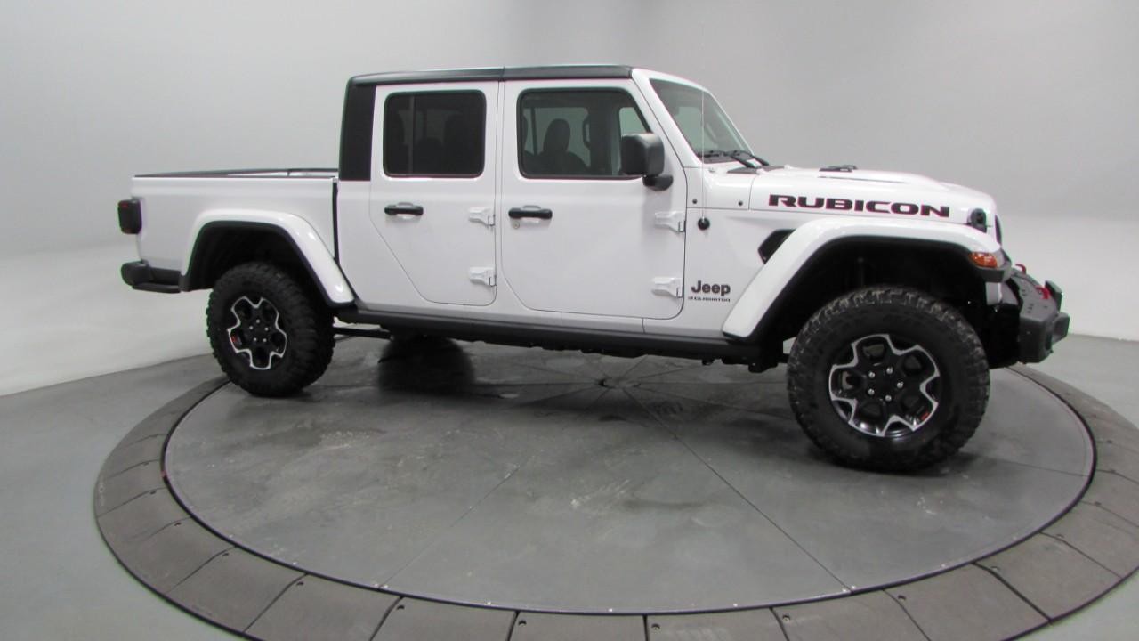 2023 Bright White Clearcoat Jeep Gladiator Rubicon 4X4 Truck