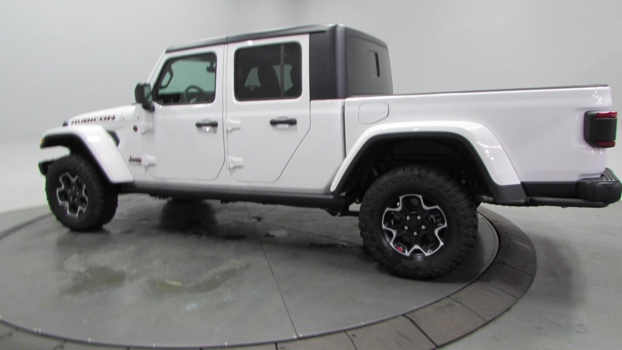 2023 Bright White Clearcoat Jeep Gladiator Rubicon 4X4 Truck