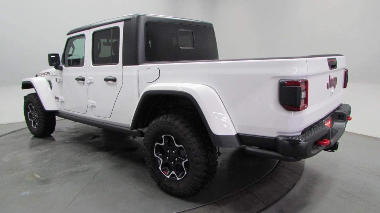 2023 Bright White Clearcoat Jeep Gladiator Rubicon 4X4 Truck