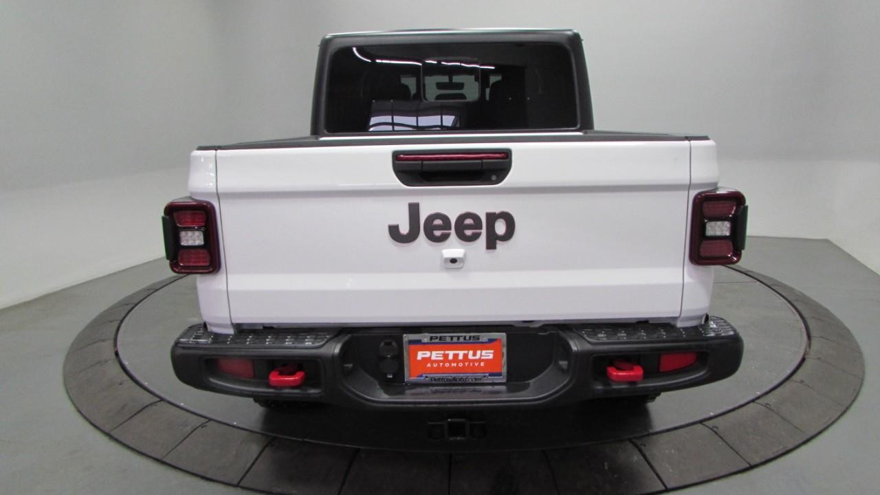 2023 Bright White Clearcoat Jeep Gladiator Rubicon 4X4 Truck
