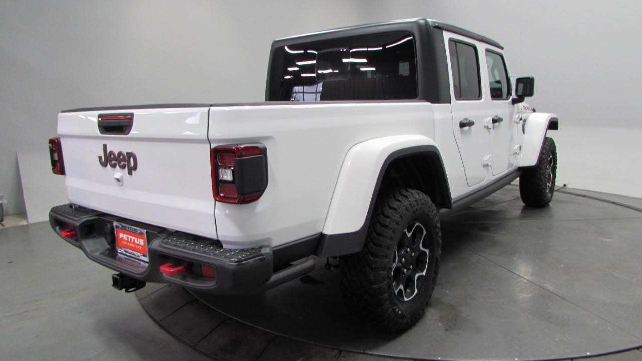 2023 Bright White Clearcoat Jeep Gladiator Rubicon 4X4 Truck