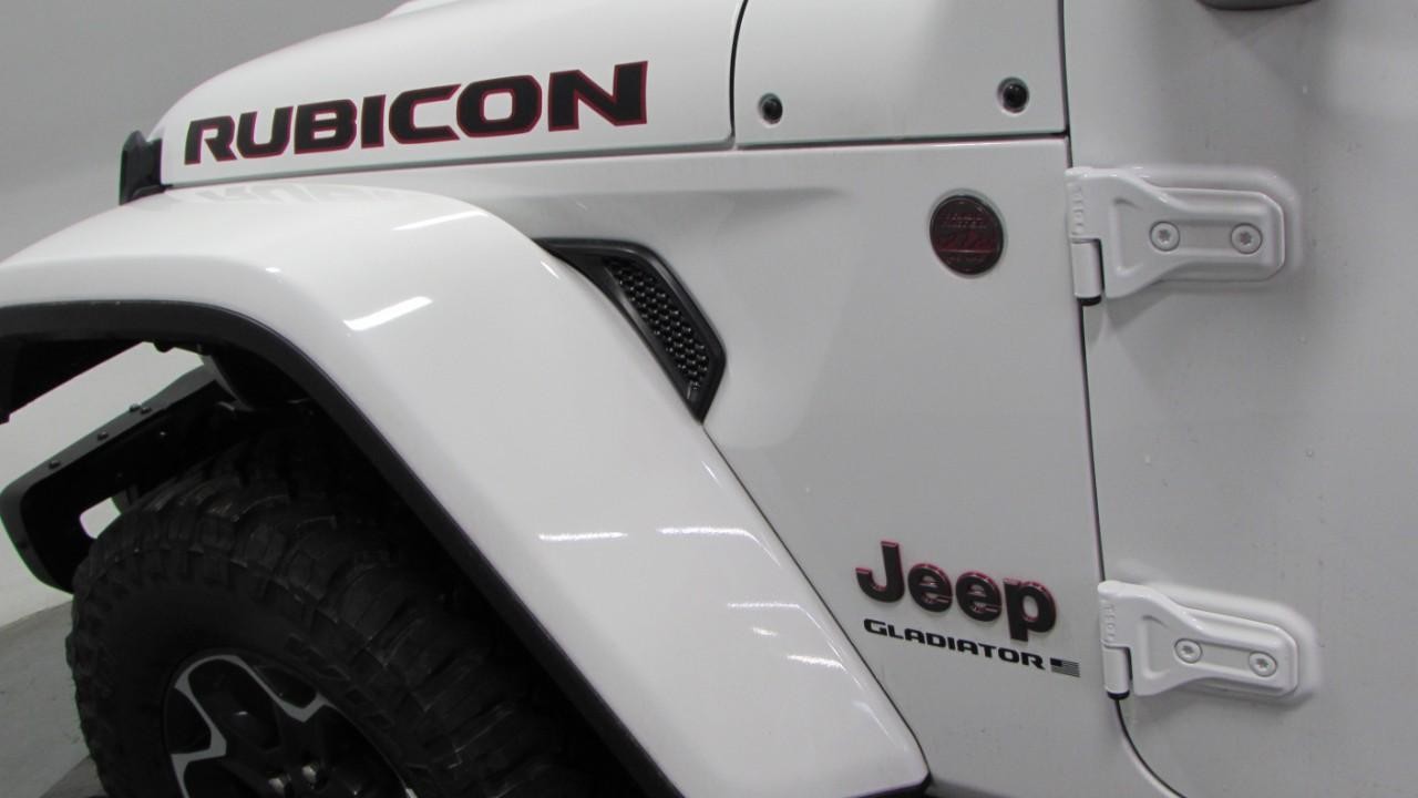 2023 Bright White Clearcoat Jeep Gladiator Rubicon 4X4 Truck