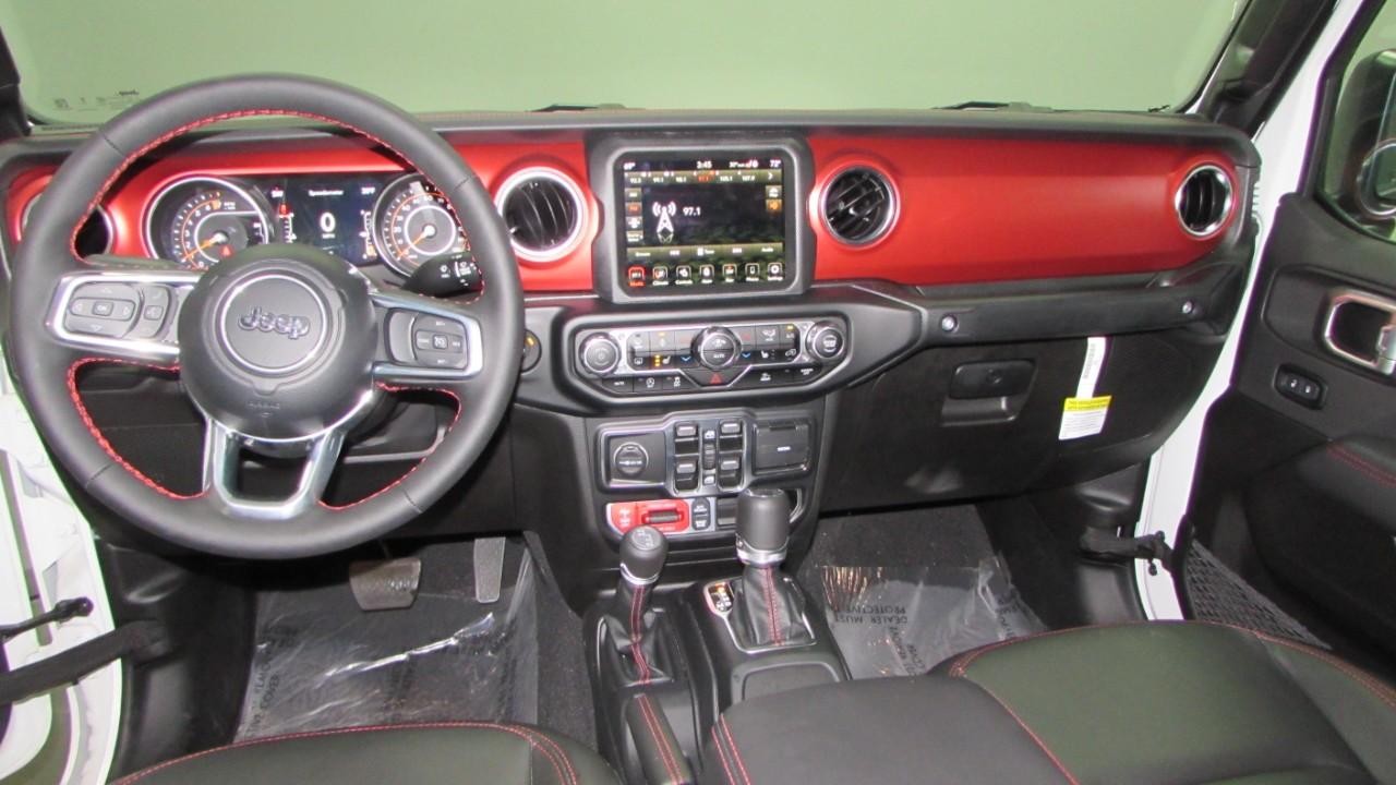 2023 Bright White Clearcoat Jeep Gladiator Rubicon 4X4 Truck