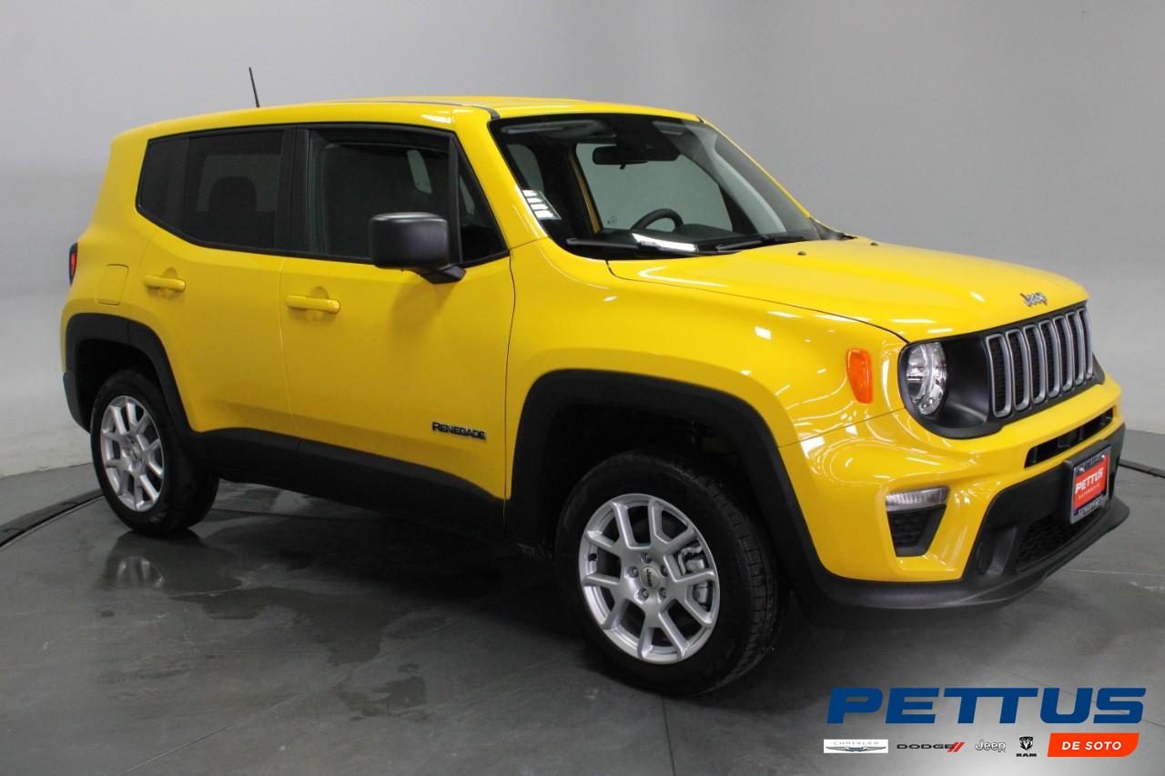 2023 Solar Yellow Clearcoat Jeep Renegade Latitude SUV