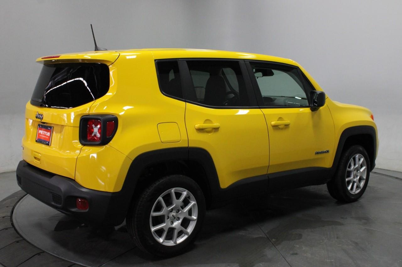 2023 Solar Yellow Clearcoat Jeep Renegade Latitude 4X4 SUV