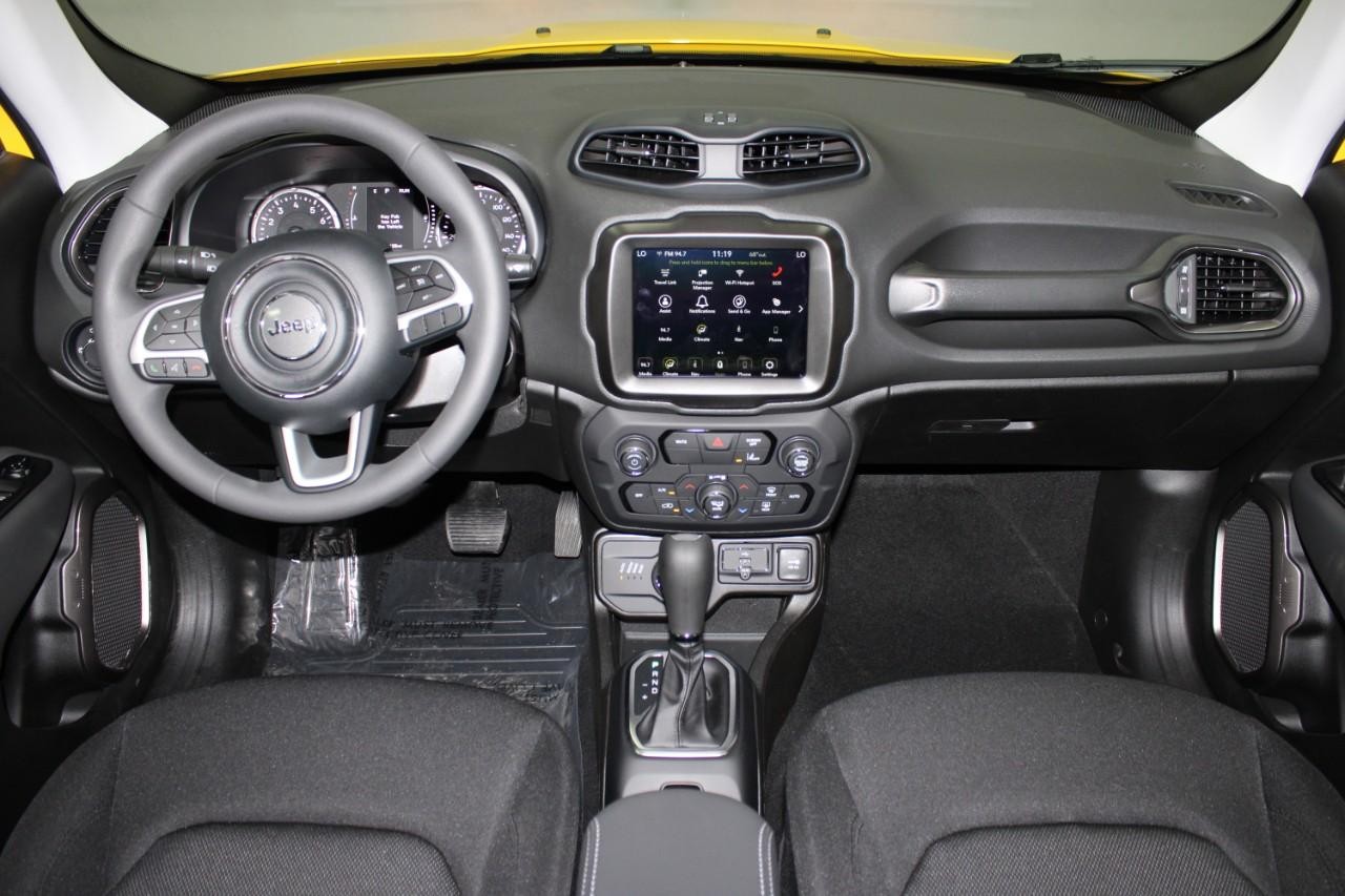 2023 Solar Yellow Clearcoat Jeep Renegade Latitude 4X4 SUV