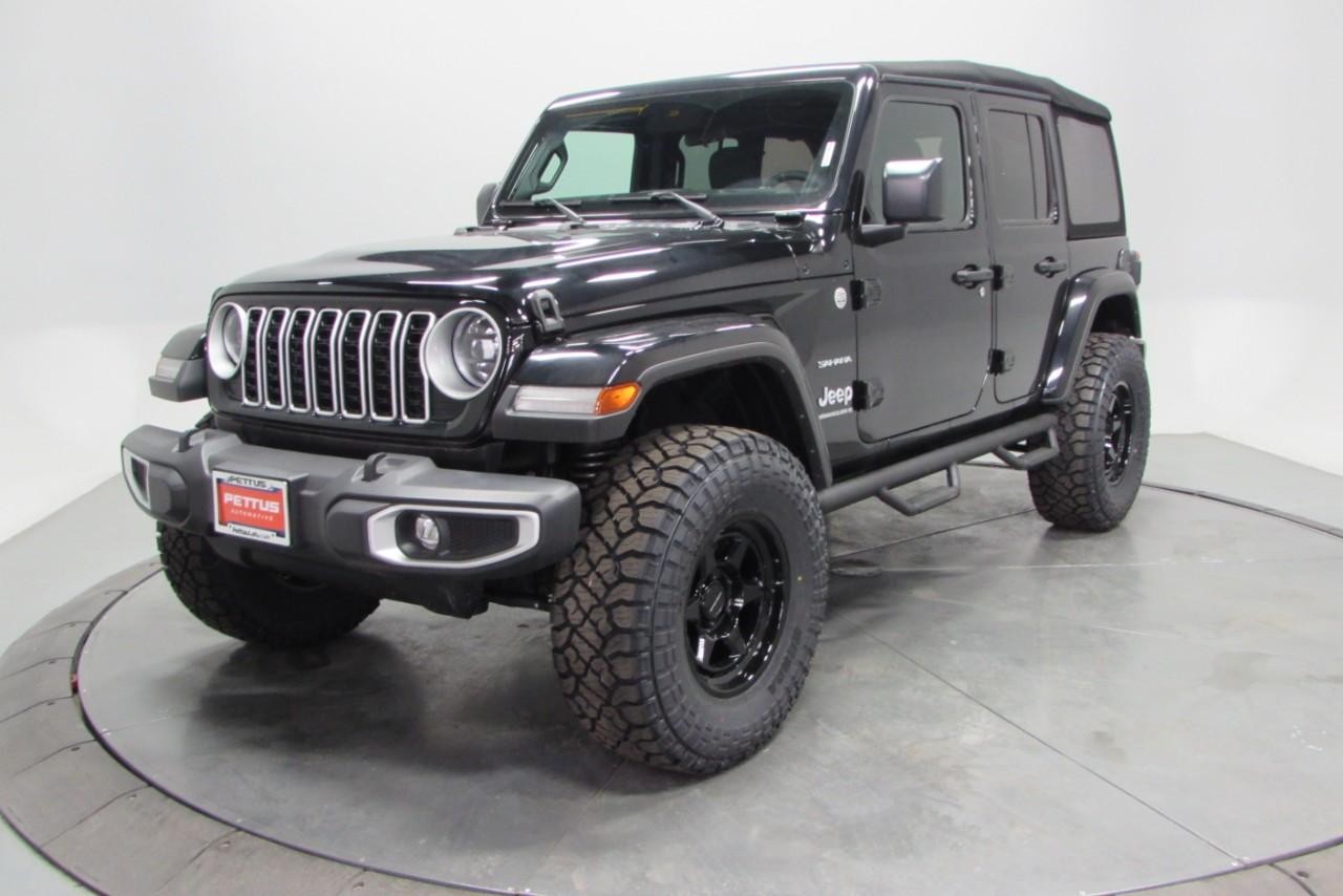 2024 Black Clearcoat Jeep Wrangler Sahara 4X4 SUV