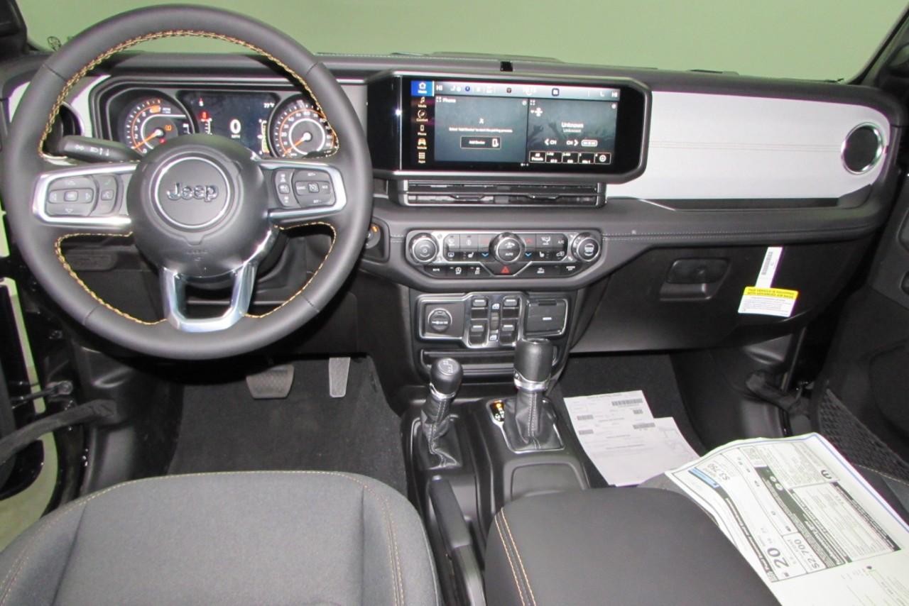 2024 Black Clearcoat Jeep Wrangler Sahara 4X4 SUV