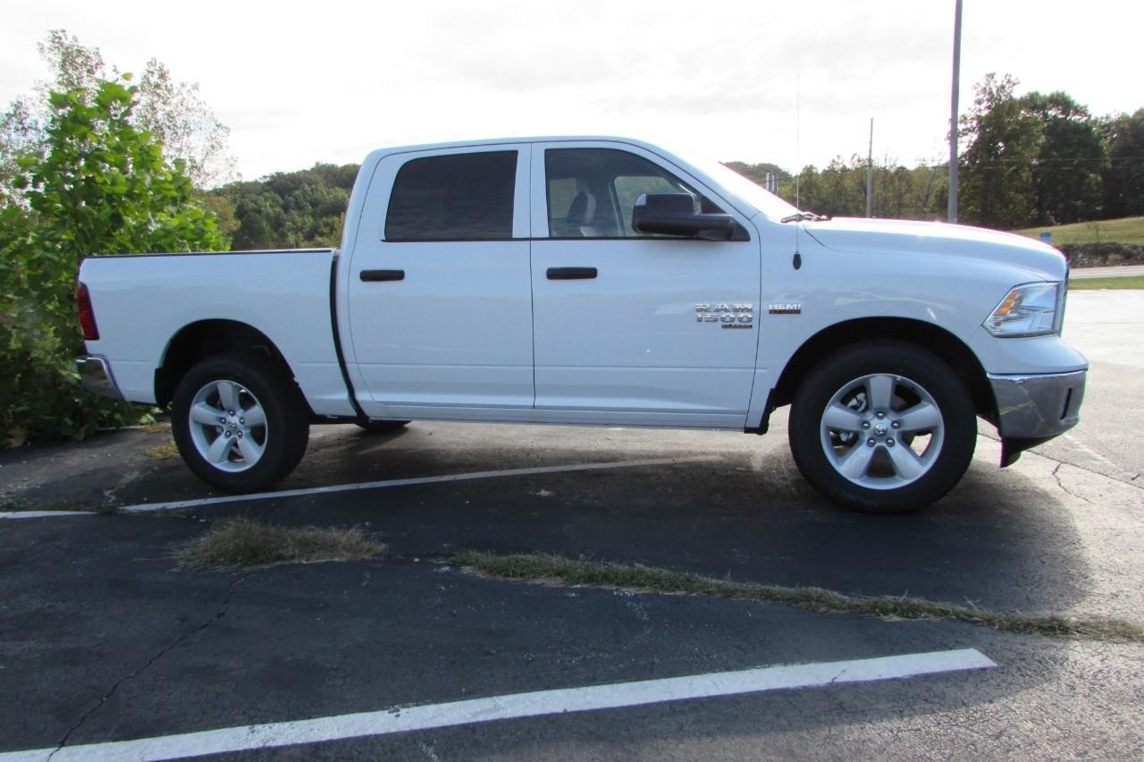 2024 Bright White Clearcoat Ram 1500 Classic Tradesman 4X4 Truck