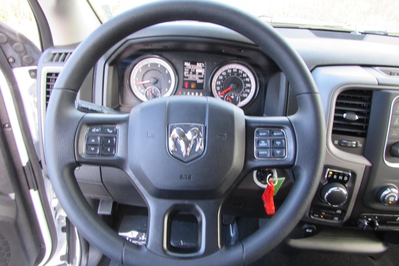 2024 Bright White Clearcoat Ram 1500 Classic Tradesman 4X4 Truck