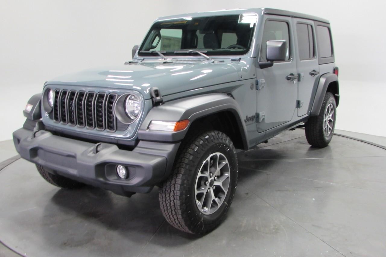 2024 Black Clearcoat Jeep Wrangler Sport S 4X4 SUV