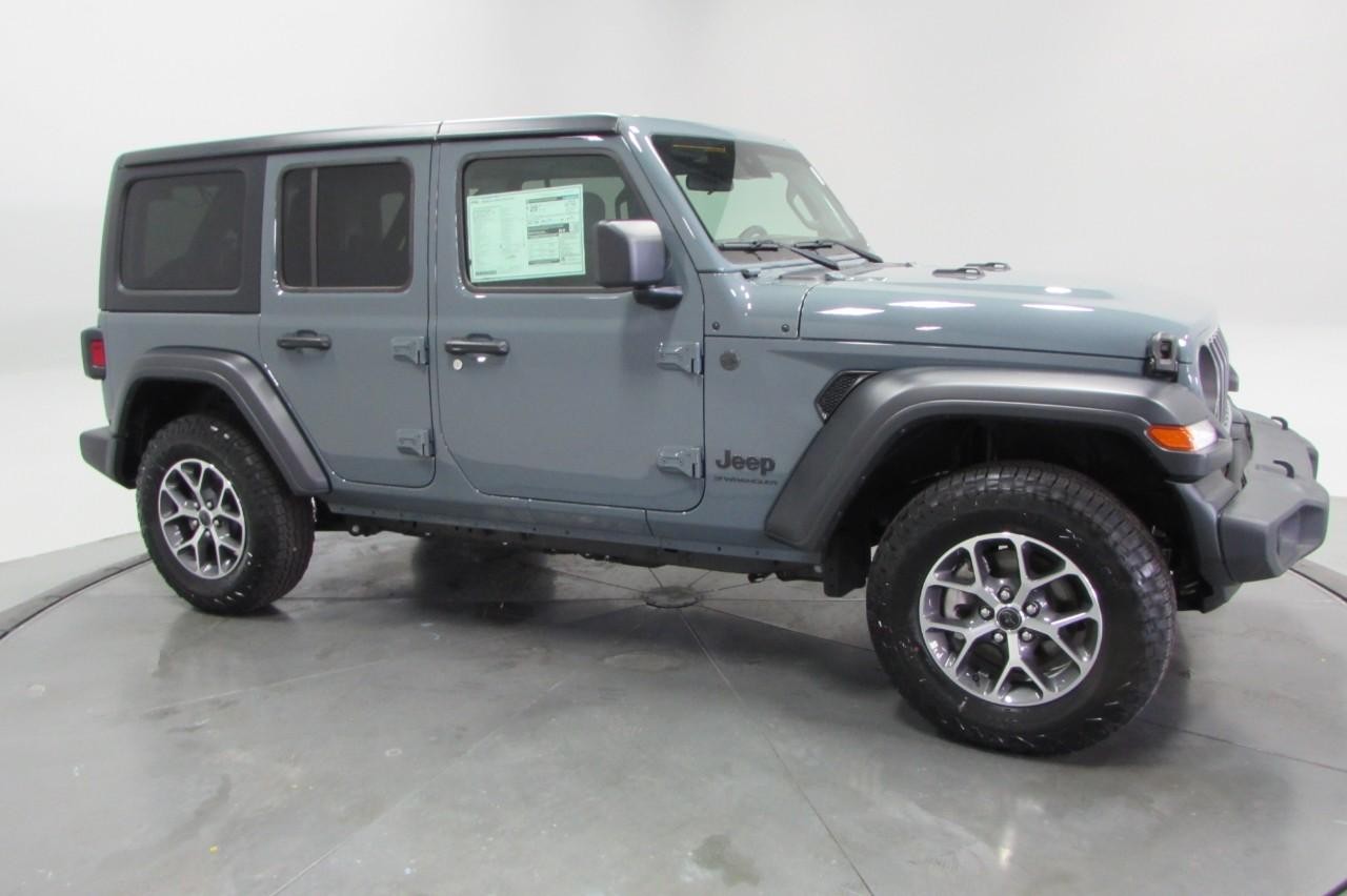2024 Black Clearcoat Jeep Wrangler Sport S 4X4 SUV